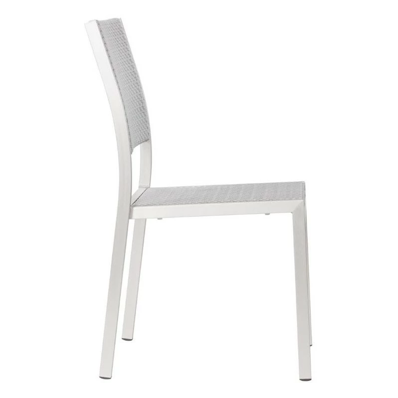 Buy ???? Zuo Metropolitan Patio Dining Chair In Gray (Set Of 2) ???? 2 Buy ???? Zuo Metropolitan Patio Dining Chair In Gray (Set Of 2) ???? - Image 2