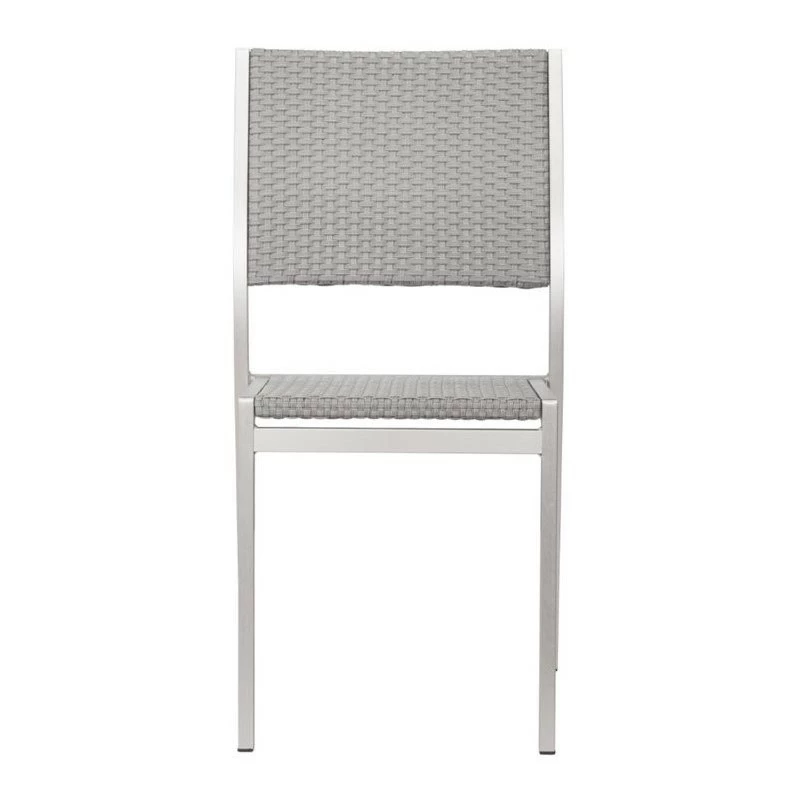 Buy ???? Zuo Metropolitan Patio Dining Chair In Gray (Set Of 2) ???? 3 Buy ???? Zuo Metropolitan Patio Dining Chair In Gray (Set Of 2) ???? - Image 3